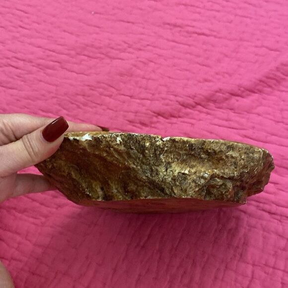 Action LobecoNatural alebaster  ashtray - Picture 6 of 7